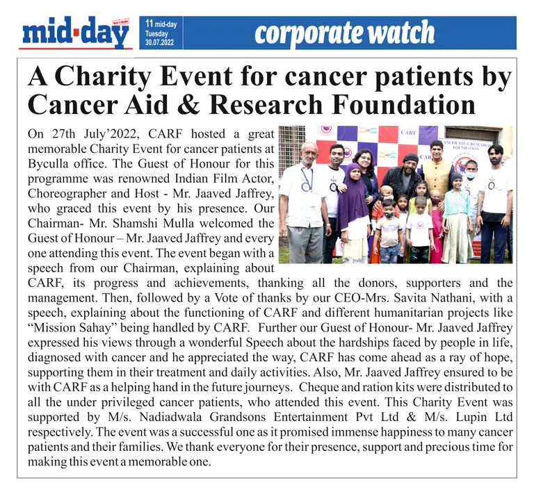 CARF media coverage