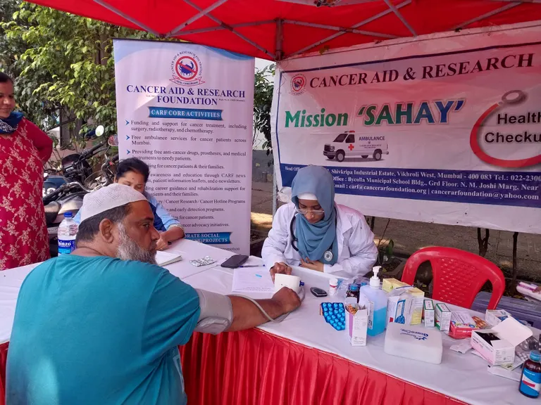 Free Health Check up camp at Jaisingh chawl photo gallery cover