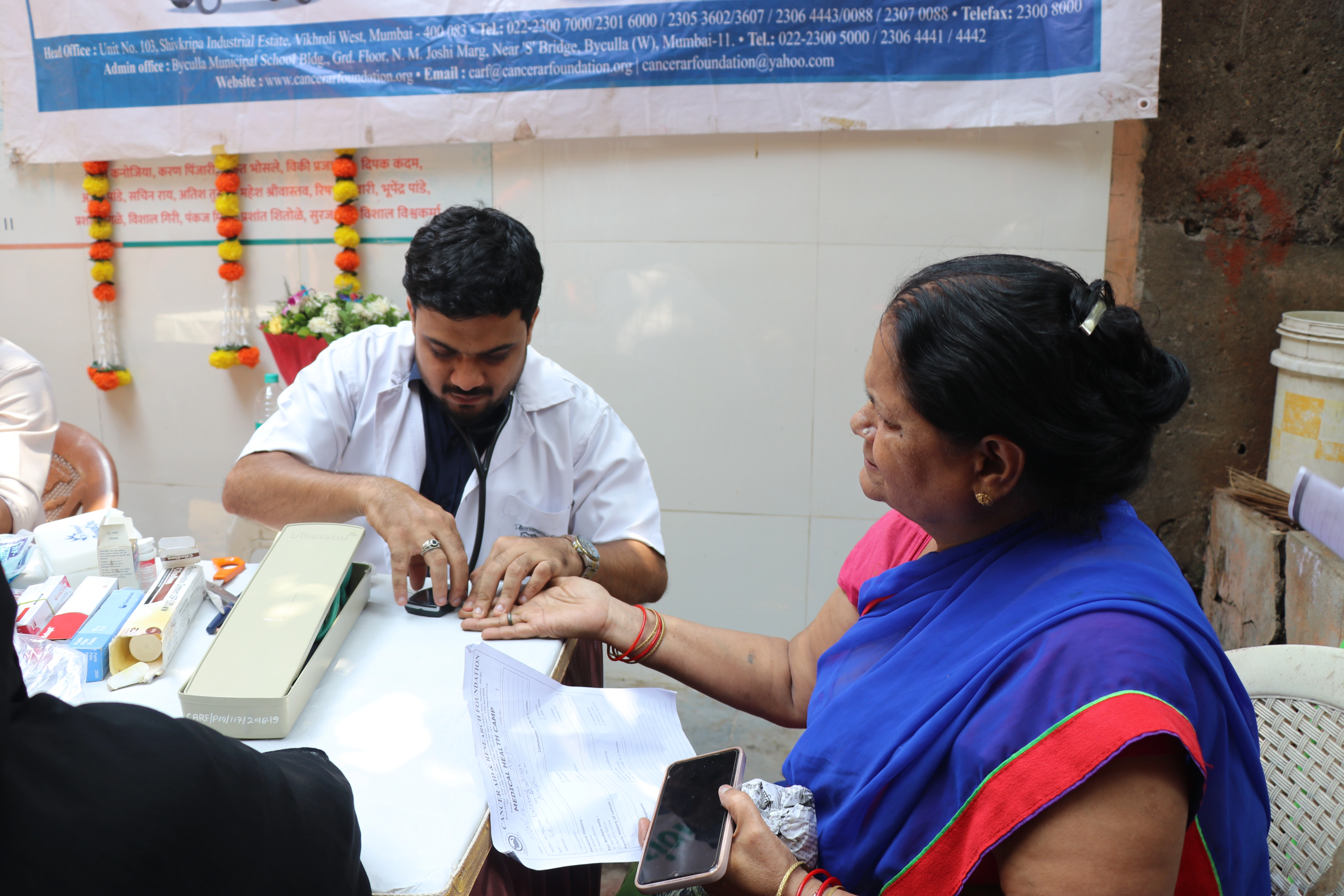 Mission Sahay medical camp held at Asalpha, Mumbai